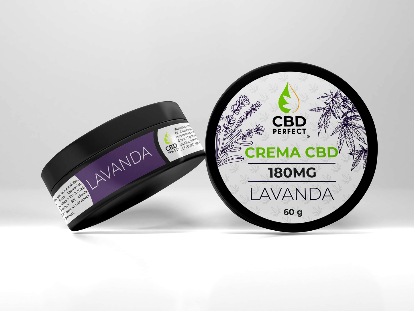 Crema con CBD Lavanda