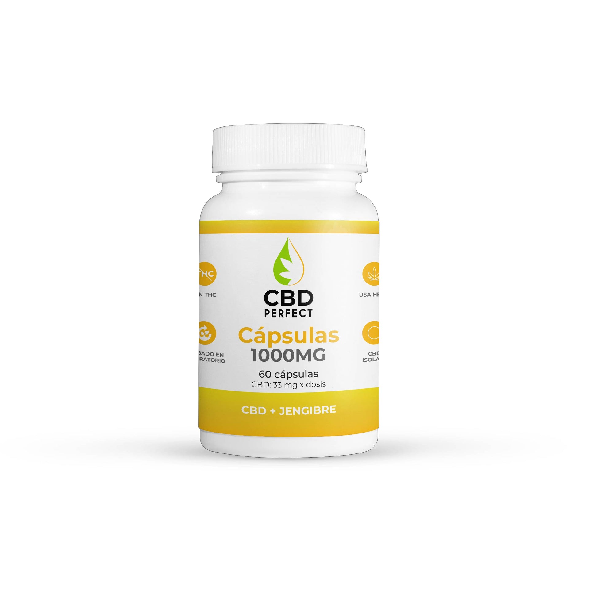 capsulas CBD jengibre 1000mg