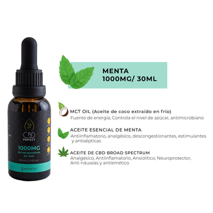 CBD 1000 menta