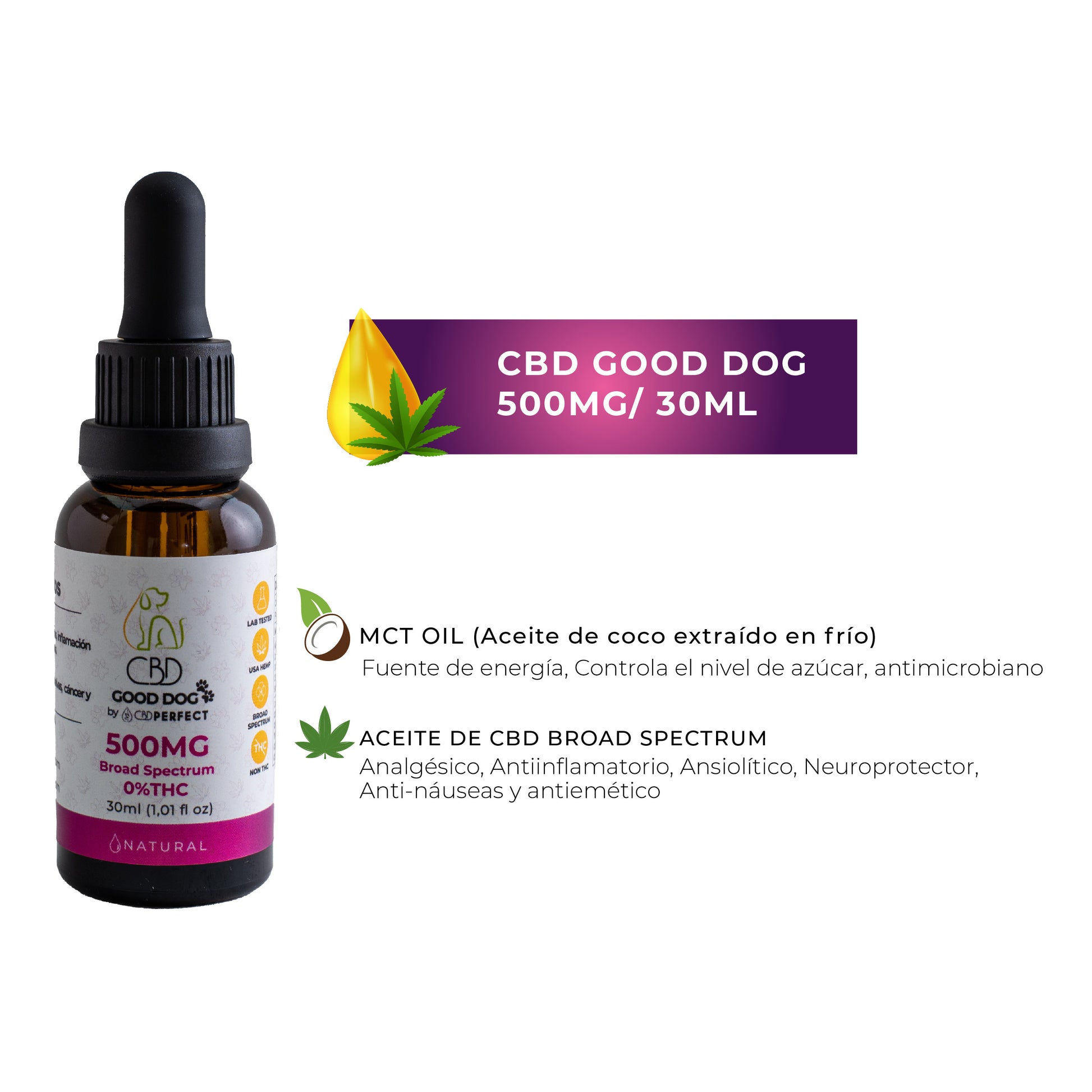 CBD MASCOTAS GOOD DOG 500 MG