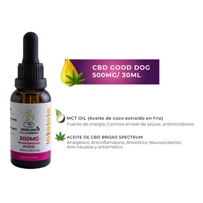 CBD MASCOTAS GOOD DOG 500 MG