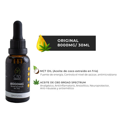 Aceite de CBD 8000 MG - Original